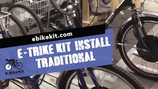 ETrike Kit  Converting a Sun Traditional Trike using an ETrikeKit [upl. by Eremihc592]