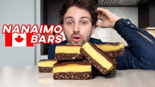 COOKING CANADA Nanaimo Bars 🇨🇦 [upl. by Nomead]