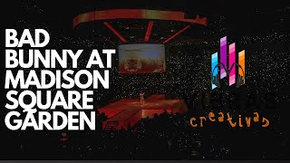 BAD BUNNY  MADISON SQUARE GARDEN LIVE  X100PRE TOUR [upl. by Fish438]