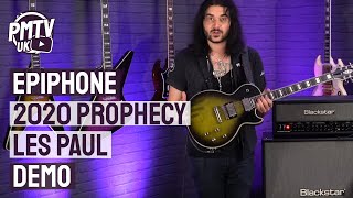 NEW 2020 Epiphone Prophecy Les Paul  Modern Take On A Les Paul Custom  Demo amp Review [upl. by Gnov159]