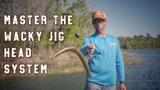 Simple Wacky Jighead Bass Fishing System [upl. by Enilrae]