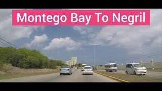 Montego Bay to Negril Jamaica [upl. by Hevak]