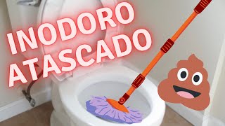 Cómo desatascar el inodoro rápidamente [upl. by Dawaj630]