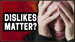 Do dislikes matter on youtube videos  And how to react when you get one [upl. by Katherina466]