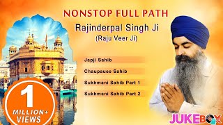 Non Stop Full Path by Bhai Rajinderpal Singh Ji  Japji Sahib Chaupai Sahib amp Sukhmani Sahib [upl. by Smail229]