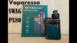 Vaporesso SWAG PX80 Pod Kit review  The ultimate pocket friendly subohm pod kit Fantastic flavour [upl. by Prouty]