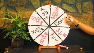 Building a Prize Wheel with Dry Erase Board [upl. by Bloxberg]