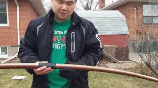 The Heaviest Warbow 240 lb [upl. by Noired954]