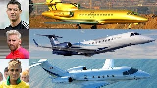 7 Jets Privés Les Plus Chers Et Luxueux Des Footballeurs Célèbres [upl. by Lladnyk]