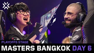 VALORANT Masters Bangkok  Playoffs  Day 1 [upl. by Aicilf]