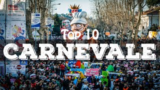 Le 10 feste di carnevale più belle in Italia [upl. by Itsyrc807]