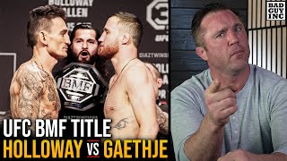 Max Holloway vs Justin Gaethje  BMF Championship [upl. by Nodanrb]