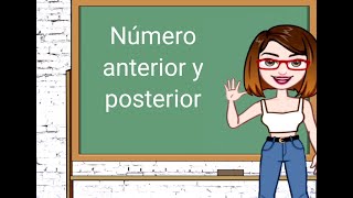 Número anterior y posterior [upl. by Ainolloppa757]