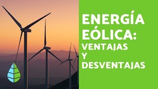 ENERGÍAS RENOVABLES  VENTAJAS y DESVENTAJAS de la ENERGÍA EÓLICA [upl. by Trula147]