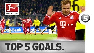 Top 5 Goals Mario Götze – FC Bayern München [upl. by Sontag]