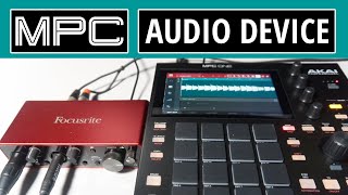 MPC Audio Interface Setup MPC 210 Update Standalone Mode [upl. by Talbert]