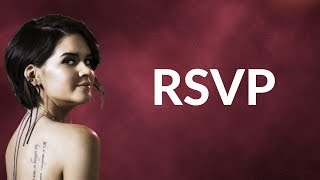 Maren Morris  RSVP Lyrics [upl. by Donelson375]