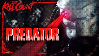 Predator 1987 KILL COUNT [upl. by Renrew]