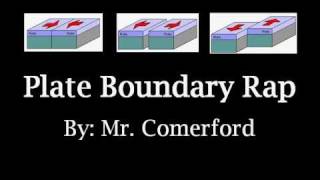 Mr Comerford  Plate Boundary Rap [upl. by Budde]