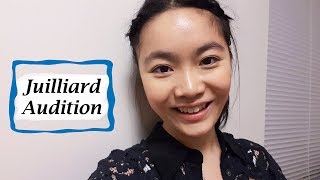 Juilliard Audition  Tiffany Vlogs 09 [upl. by Eanal]