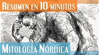 La Mitología Nórdica en 10 minutos  Dioses mundos y más [upl. by Kelwen205]