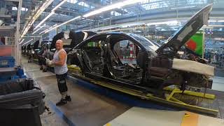 4K Inside the Mercedes S Class Car Factory in Sindelfingen Germany [upl. by Eerrehc]