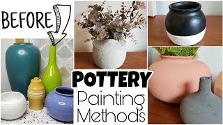 Painting Methods to Create a Pottery Look [upl. by Nongim]