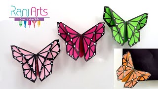 MARIPOSA ORIGAMI marcapáginas  DIY  ORIGAMI BUTTERFLY bookmark [upl. by Marquis]