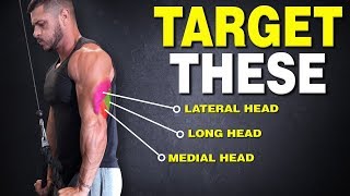 The ONLY 3 Triceps Exercises You Need for Mass [upl. by Luhar]