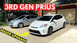 FINALLY Trying Out A Gen 3 Prius  20102015 Toyota Prius Review [upl. by Milburt]