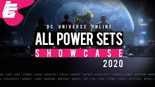 DCUO All Power Sets Showcase 2020  iEddy Gaming [upl. by Tertius]