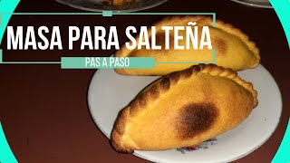 MASA PARA REALIZAR SALTEÑAS [upl. by Ashwin]