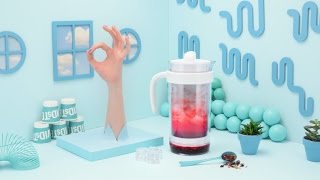 DAVIDsTEA Iced Tea Pitcher Press [upl. by Jankell]