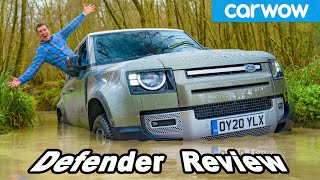 Land Rover Defender 2021 indepth on and offroad REVIEW [upl. by Pheni]