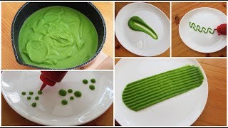 How to make a pea purée  Restaurant style recipe  如何制作豌豆泥 [upl. by Cyrus]