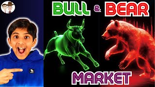 What are a Bull amp Bear Market A Simple Explanation for Kids and Beginners [upl. by Murial]