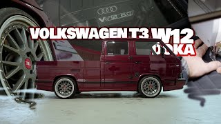 Volkswagen T3 Doka W12  Alle Details zum Fahrzeug und Neuer Himmel [upl. by Eelyr297]