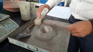 Consistency of Cement [upl. by Statis]