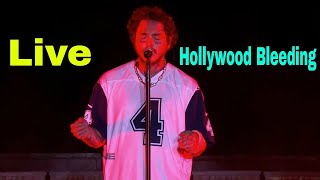 Post Malone  Hollywoods Bleeding Live in Las Vegas 2019 [upl. by Maxentia]