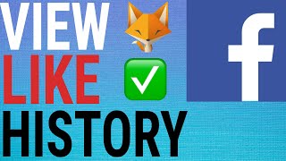 How To See What You Have Liked On Facebook View Like History [upl. by Rennie328]