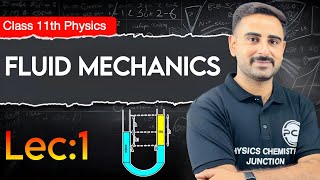 Fluid Mechanics 01  Mechanical properties of fluids  Class 11 Physics  PCJ [upl. by Engdahl]