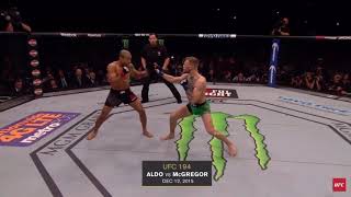 Conor vs Aldo  1080p  60FPS  Full Fight [upl. by Ijic]