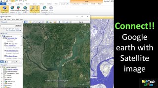 How to connect google earth with ERDAS IMAGINE 2014 [upl. by Ynavoeg]