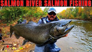 Salmon Fishing New Yorks World Famous Salmon River [upl. by Igiul]