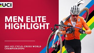 Men Elite Highlights  2021 UCI Cyclocross World Championships [upl. by Lowson952]