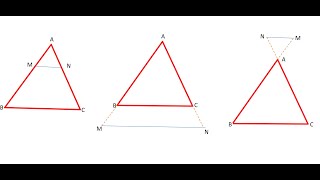 Teorema fundamentala a asemanarii Asemanarea triunghiurilor [upl. by Aleakam]
