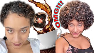 Coffee for hair growth  POWERFUL DHT BLOCKER REVERSE HAIR LOSS [upl. by Attah13]