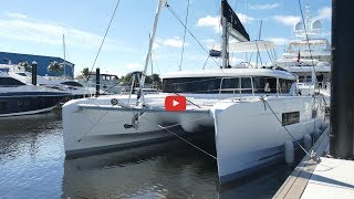 Walkthrough of the new Lagoon 46 Catamaran quotHull 002quot [upl. by Oicanata]