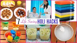 7 LIFE Saving HOLI Hacks for KITCHEN amp HOME  CookWithNisha [upl. by Naig]