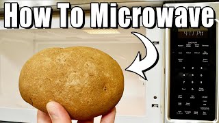 How To Bake a Potato in the Microwave [upl. by Aivun]